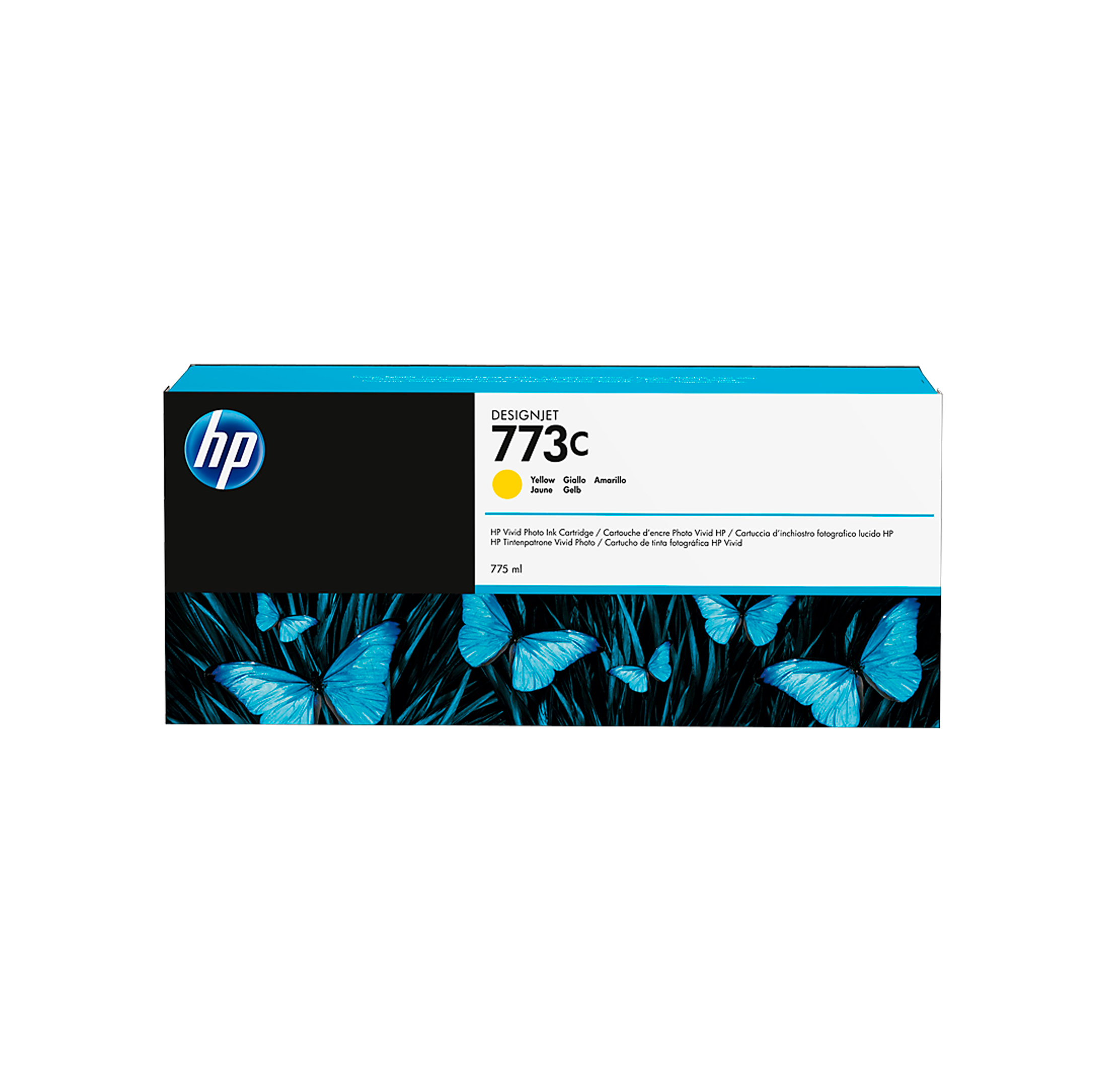 TINTEIRO HP 773C C1Q40A Z6610/Z6810 AMARELO PRETO 775ML