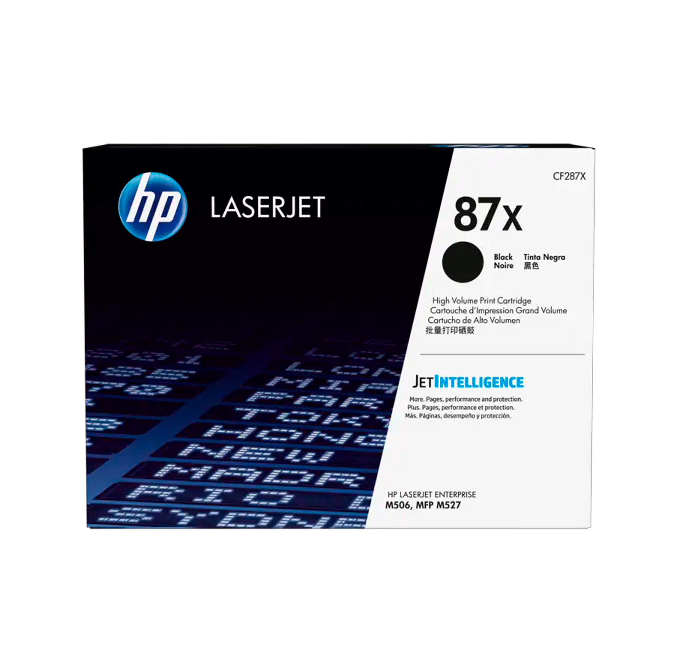 TONER HP 87X CONTRACT MFP M527 PRETO