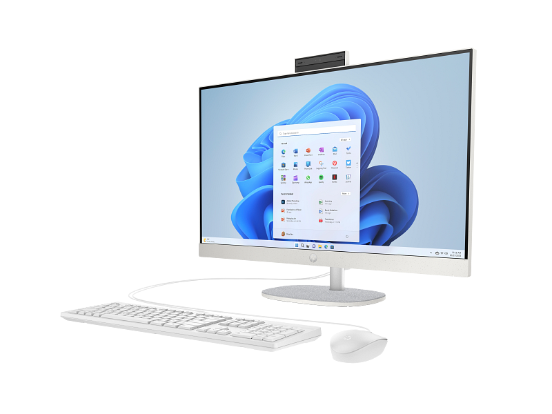 COMPUTADOR DESKTOP HP AIO 27" FHD I5-1335U 16G 1TB SSD W11H BRANCO - Imagem 2