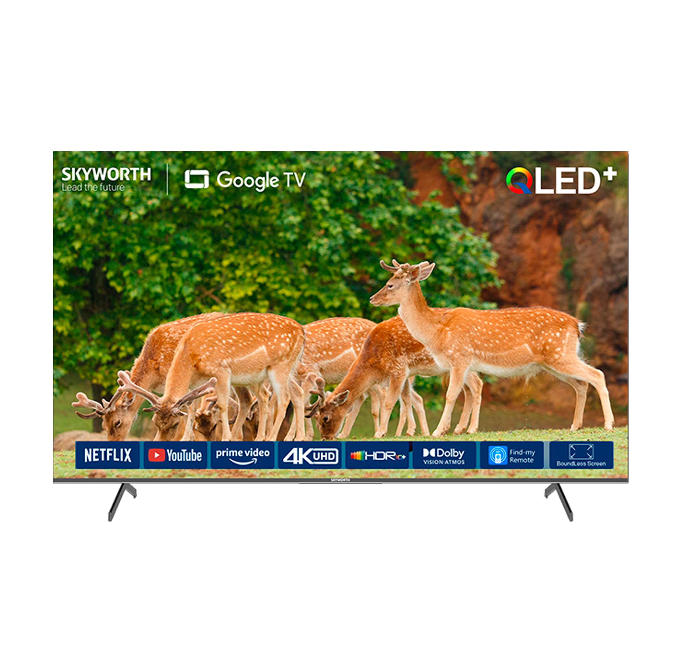 TV 55" QLED SKYWORTH 4K UHD GOOGLE TV 60HZ