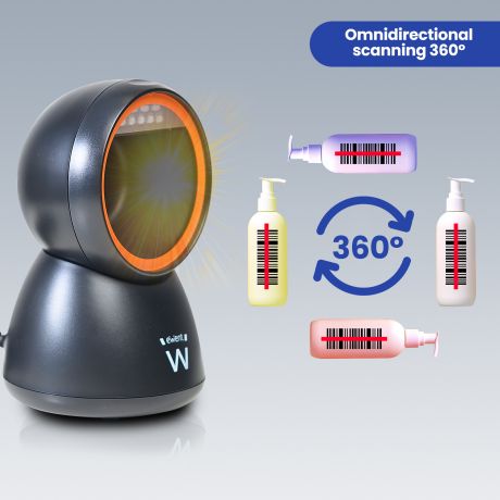 POS SCANNER EWENT USB 1D/2D/QR - Imagem 5