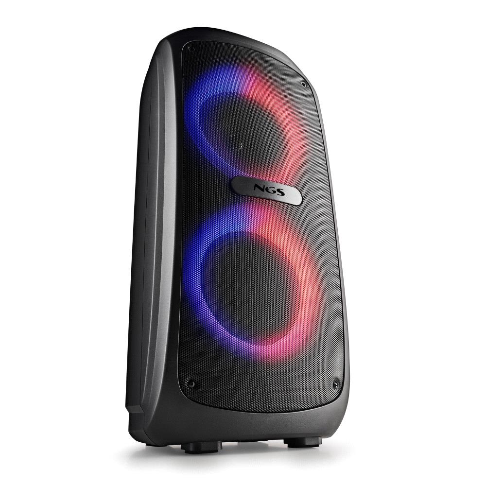COLUNA NGS BLUETOOTH 200W WILDTEMPER PRETA C/BATERIA - Imagem 3