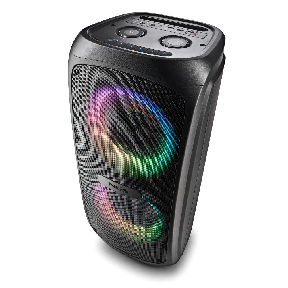 COLUNA NGS BLUETOOTH 200W WILDTEMPER PRETA C/BATERIA - Imagem 2