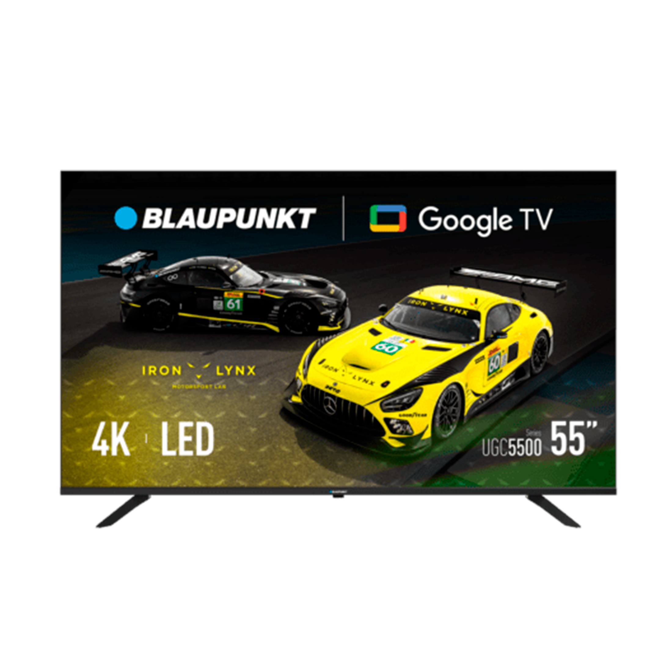 TV 55" LED BLAUPUNKT 4K UHD GOOGLE TV