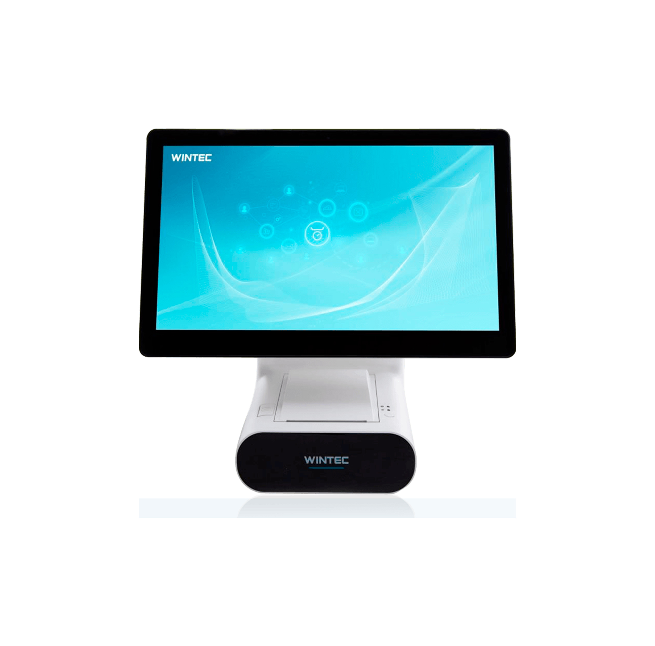 POS WINTEC 15" N97 8G 128SSD PRETO WF,USB,RS232,RJ45,HDMI,USB-C