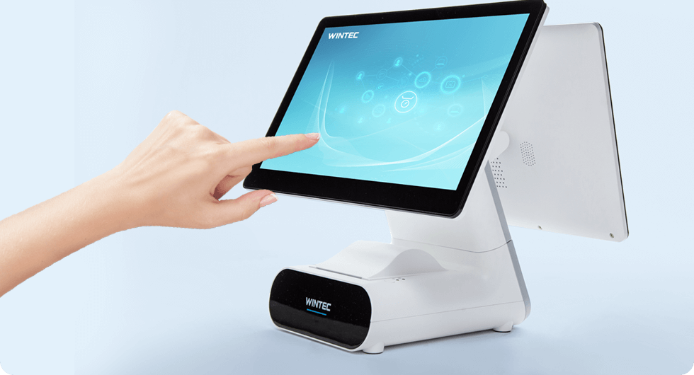 POS WINTEC 15.6" ANYPOS80 N97 8GB 128SSD MSR WIFI C/IMP 15.6" 2ND DISPLAY - Imagem 2