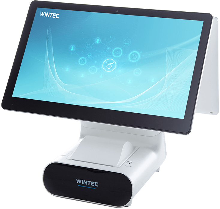 POS WINTEC 15.6" ANYPOS80 N97 8GB 128SSD MSR WIFI C/IMP 15.6" 2ND DISPLAY - Imagem 5