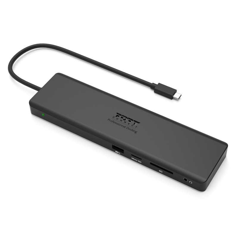 DOCK.STAT. PORT CONNECT TYPE C TRAVEL 1X4K/USB-A/USB-C/DP/HDMI/VGA/RJ45 - Imagem 4