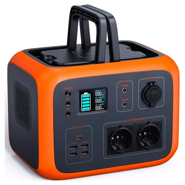 POWER STATION PORTATIL 500WH 4XUSB 2XDC/AC 1XUSB-C LED